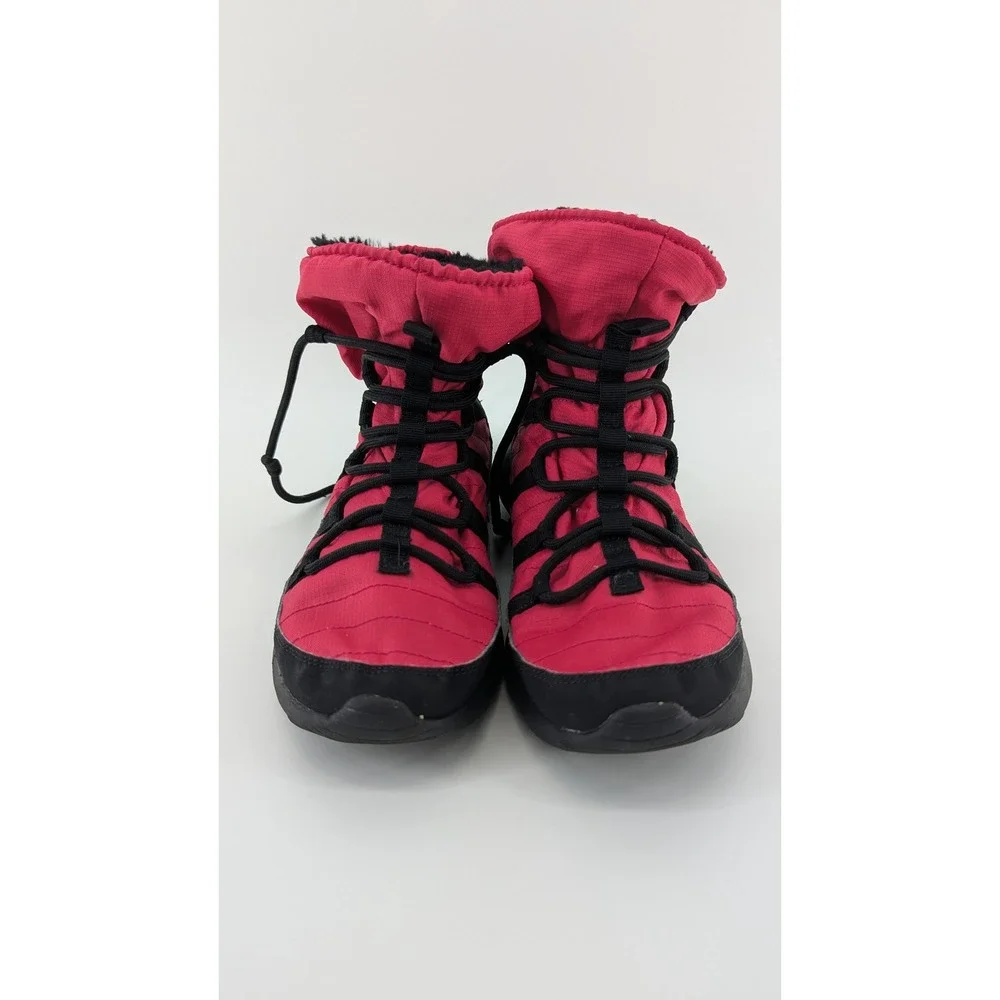 Nike Roshe One Hi GS Pink Black Winter Boots 807758-600 Kids 7Y Womens 8.5